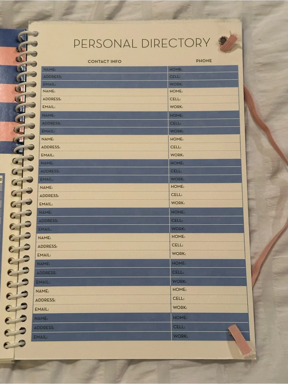 💥 $5 if Bundled - Budget Planner Spiral Notebook Home Finance & Bill Organizer